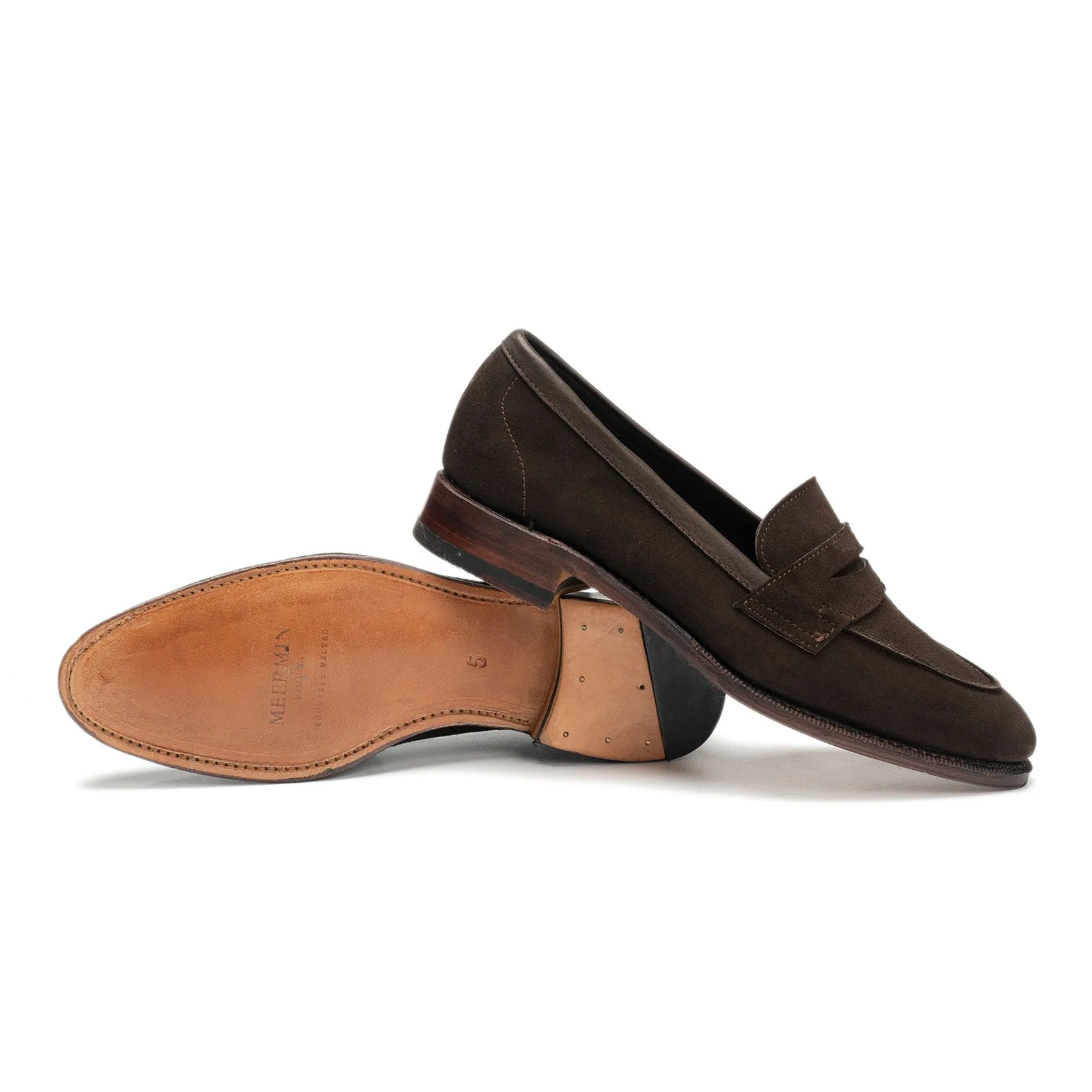 214414 - BROWN ALICANTE SUEDE - E
