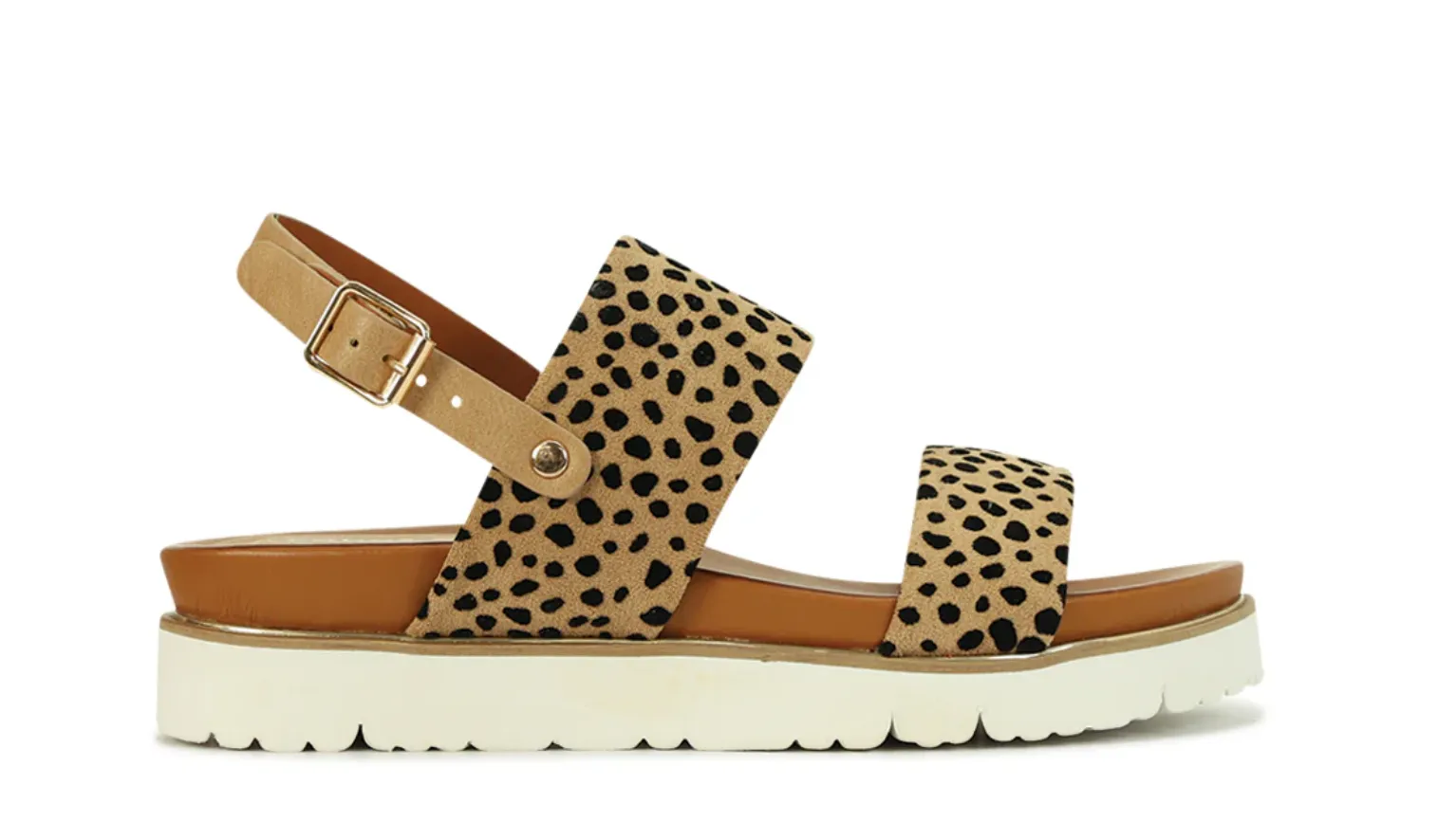 242145 Los Cabos Women's Cartia Cheetah Sandal