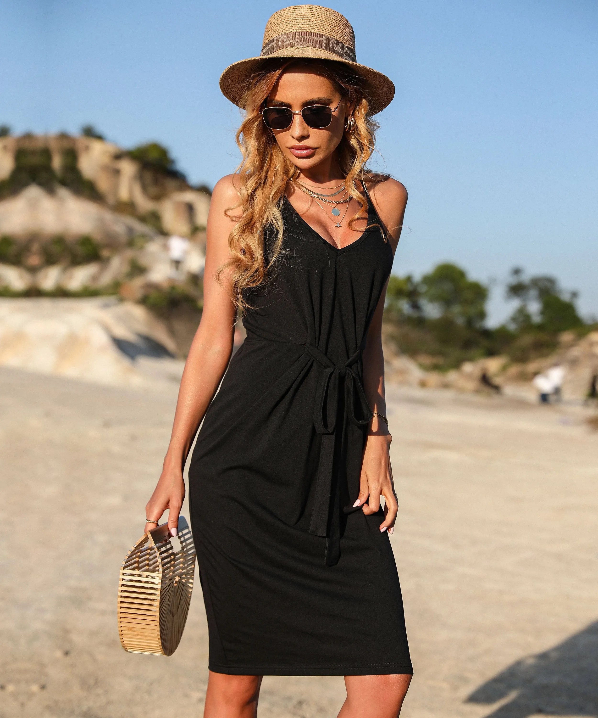 Adkins Mini Dress ¨C Black