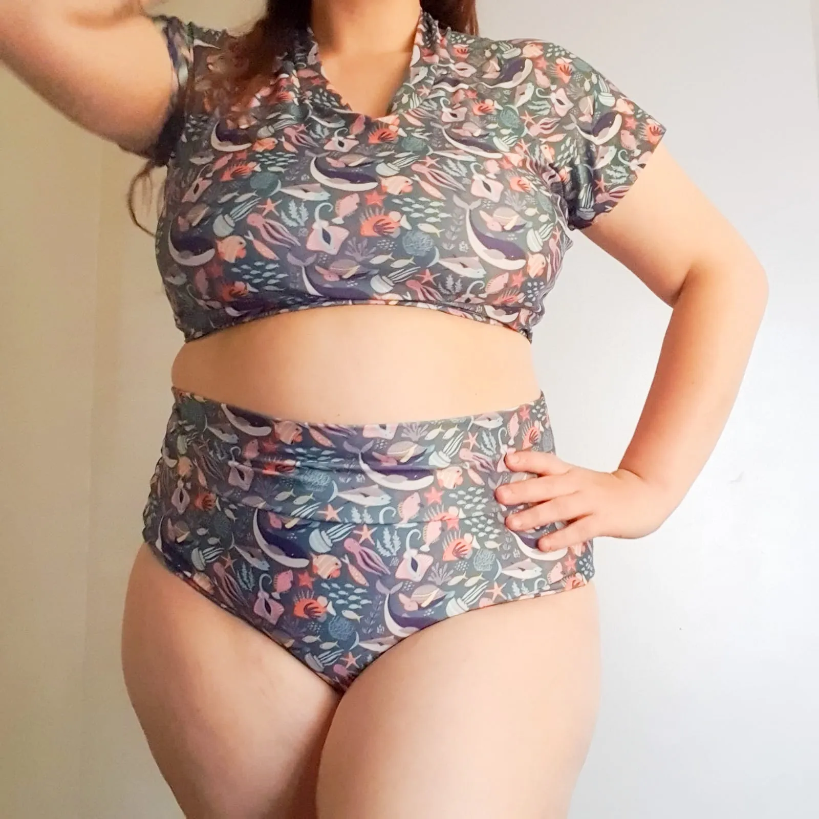 Adults Rashguard Swim Tee