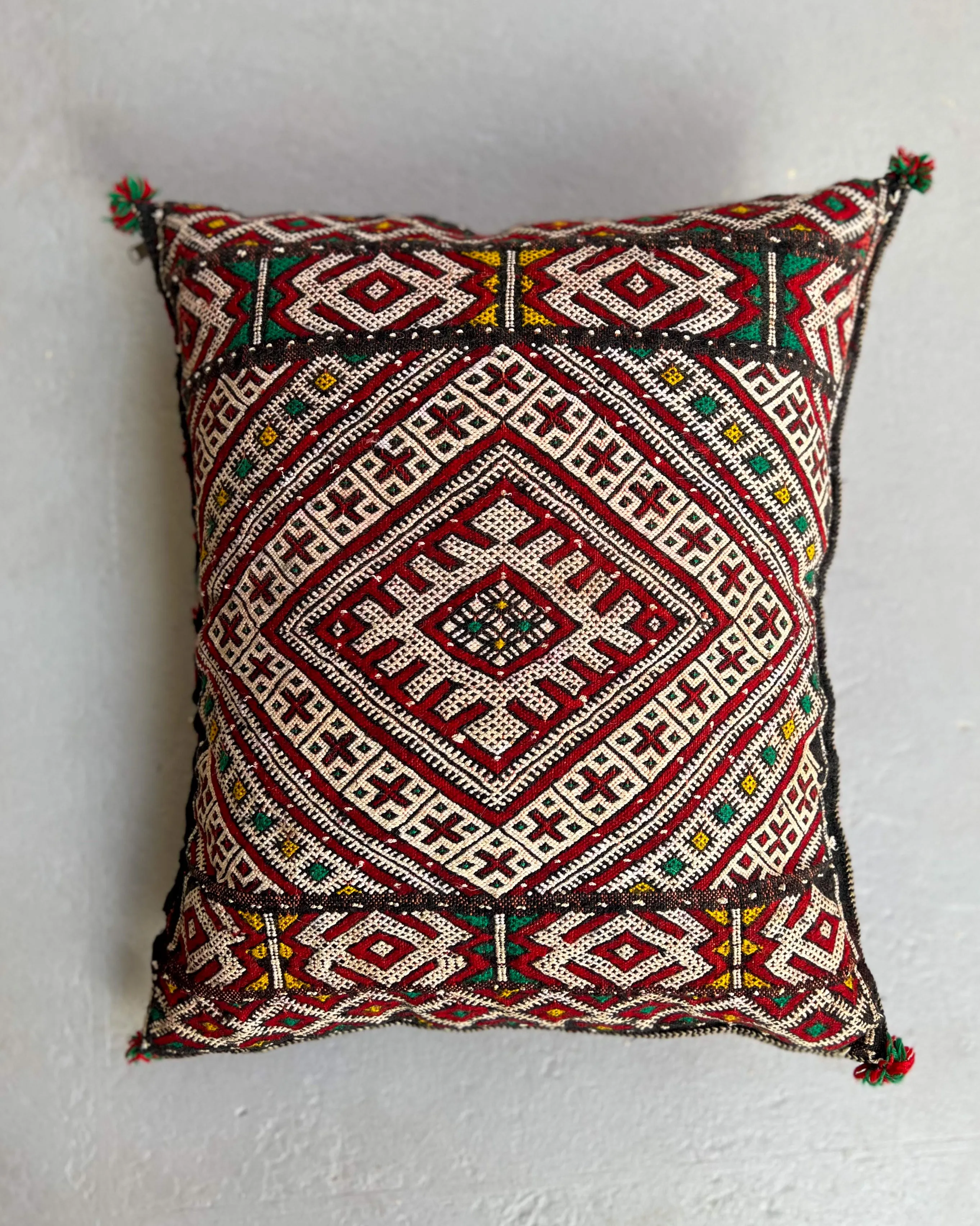 Ain Leuh Pillow - Red Paw