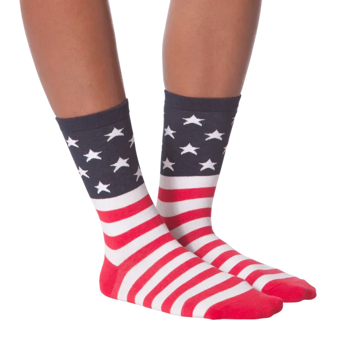 American Flag Socks