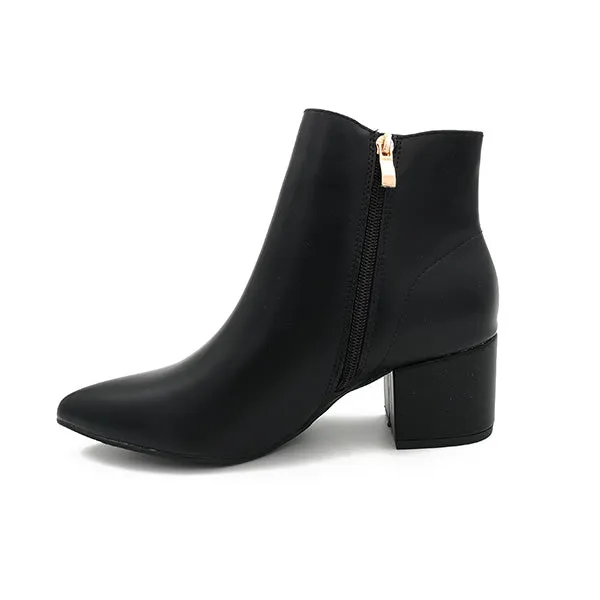 Ankle Boot On Block Heel - 1041