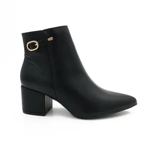 Ankle Boot On Block Heel - 1041