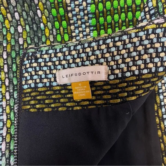 Anthropologie Leifsdottir woven tweed skirt