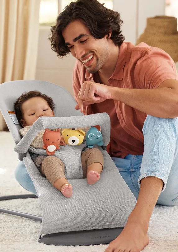 BabyBjorn Bouncer Bliss Woven Melange