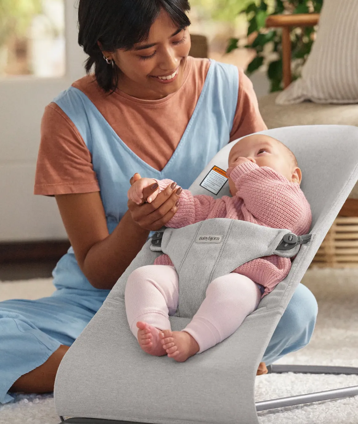 BabyBjorn Bouncer Bliss Woven Melange