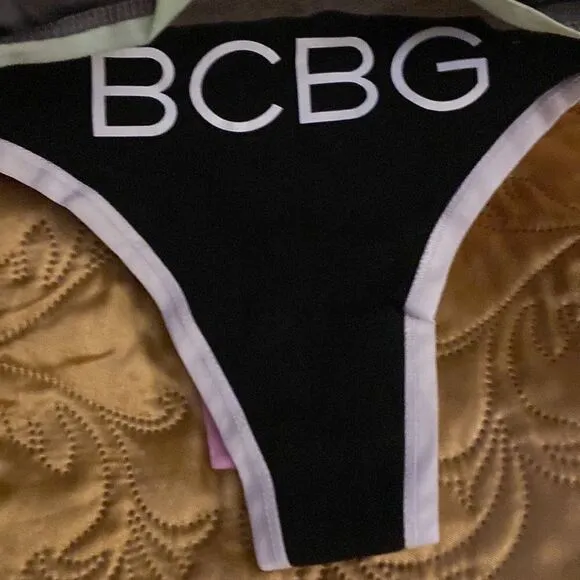 BCBGENERATION BRAND NEW 5-PACK COMFY COTTONI THONG