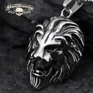 Big, Bold Lion Pendant (#p157)