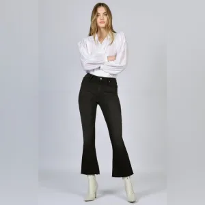 Black Orchid Chrissy Kick Flare Jeans