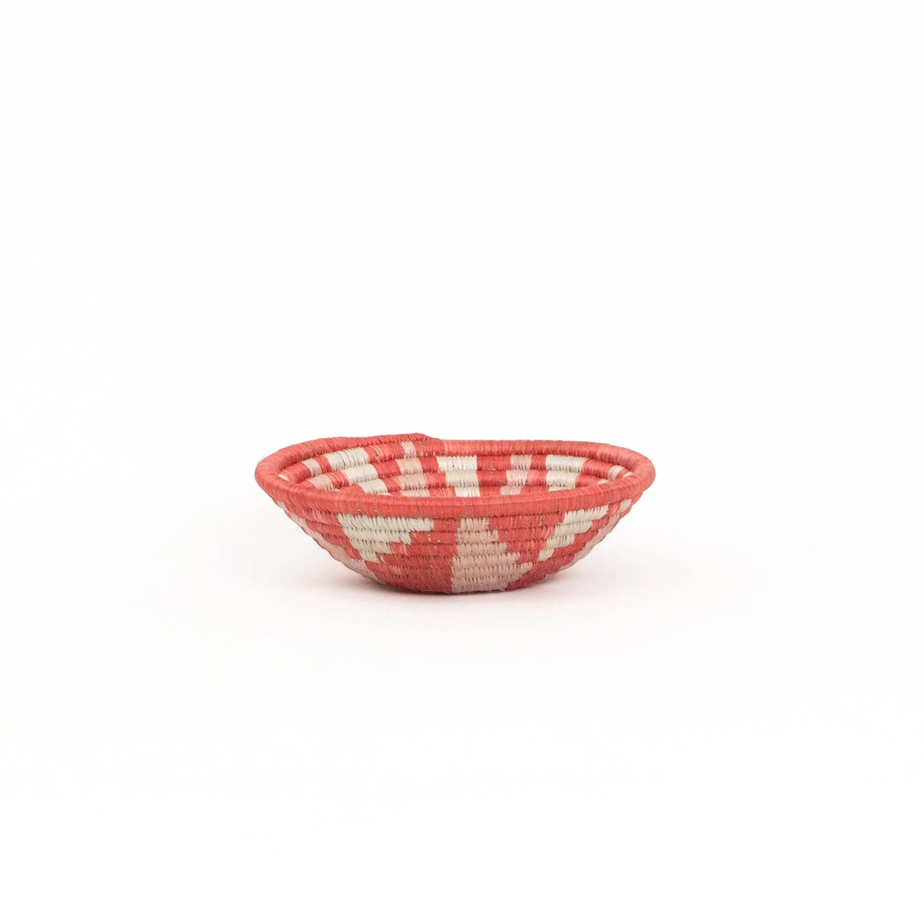 Bloom Woven Bowl - 6" Coral Virunga