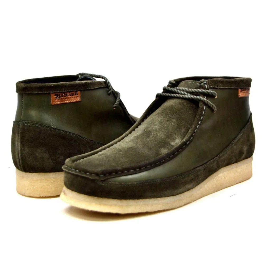 British Walkers Walker 100 Men's Suede and Leather Limited Ankle Boots