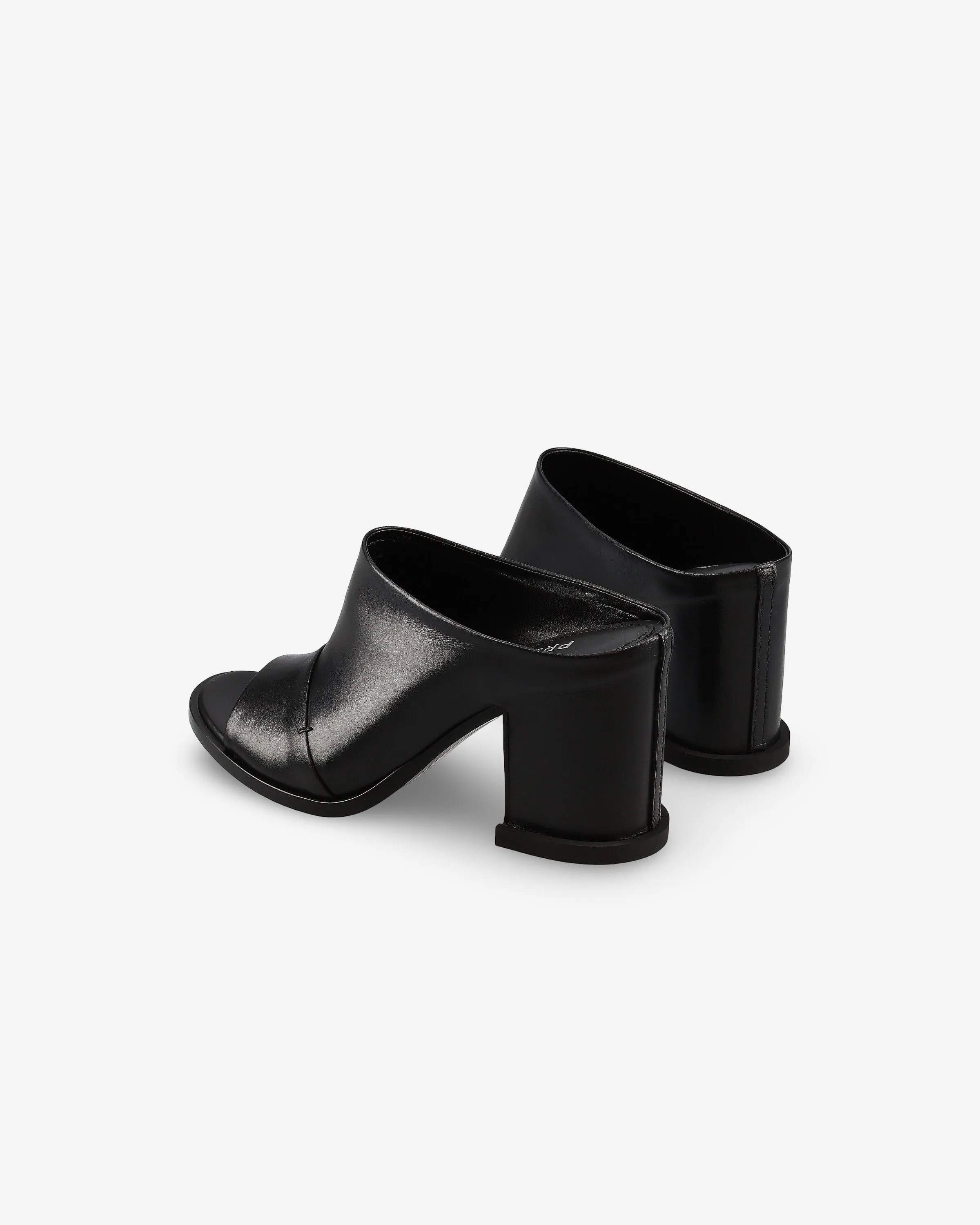 Calfskin Embedded Heel Sabot