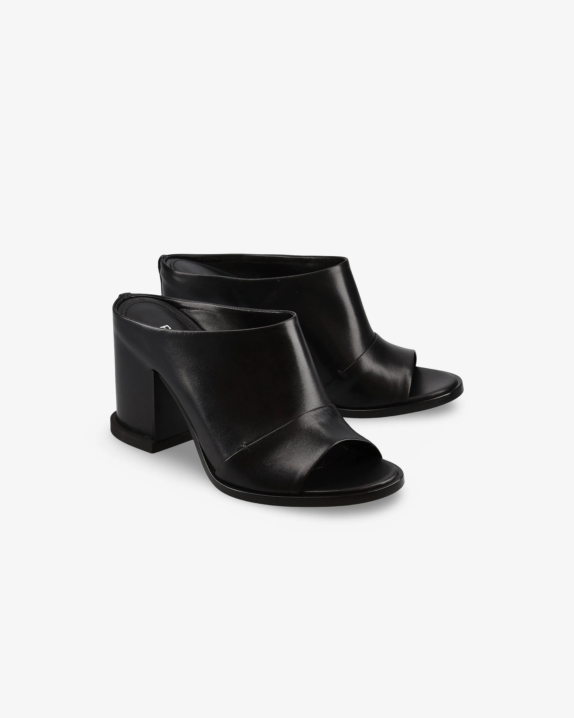 Calfskin Embedded Heel Sabot