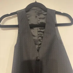Carl Meyers Black Vest with White Dots
