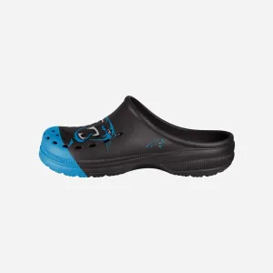 Carolina Panthers Colorblock Big Logo Clog