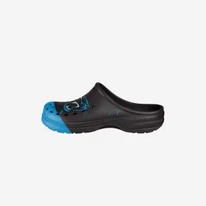 Carolina Panthers Youth Colorblock Big Logo Clog