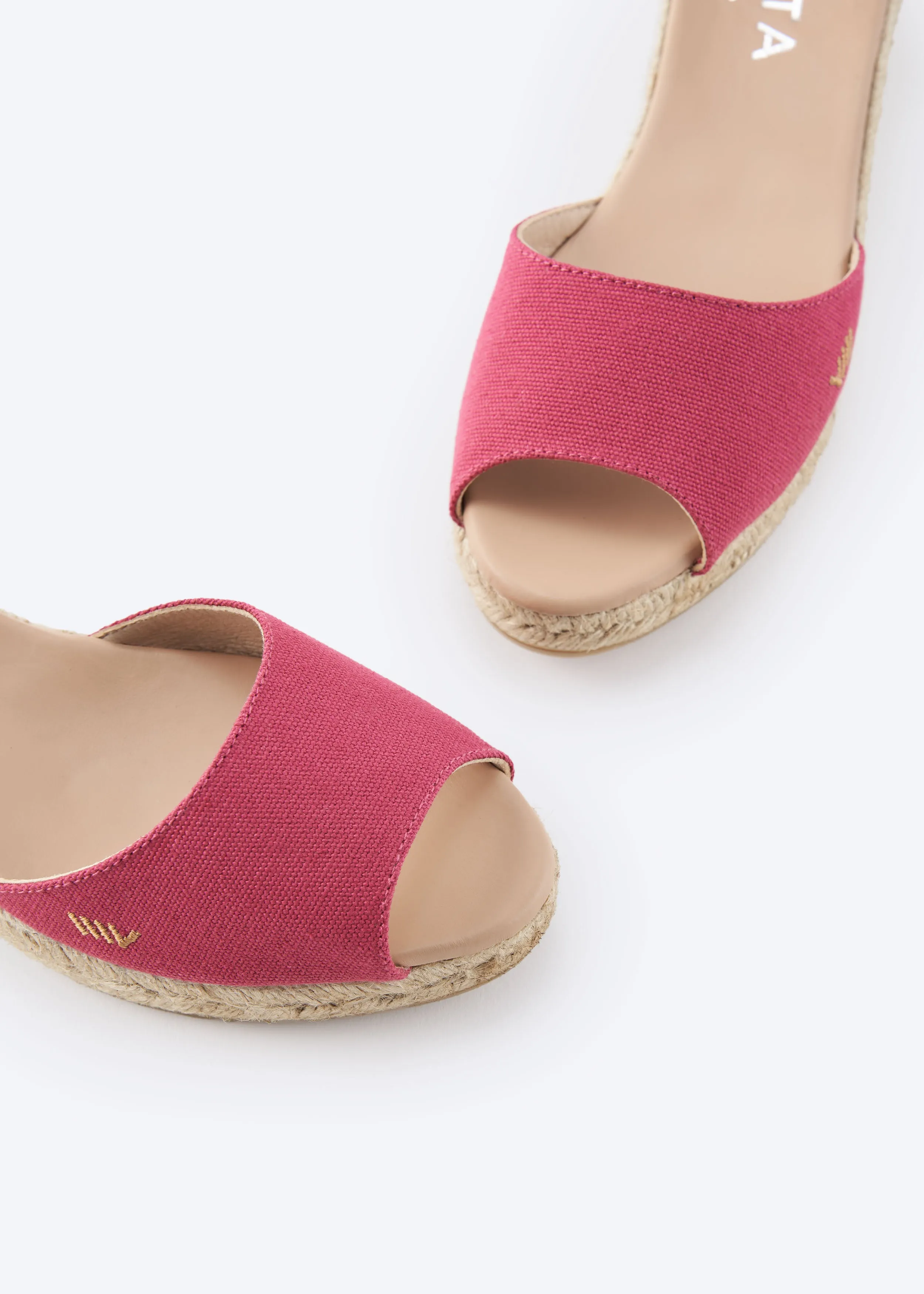 Cavall Limited Edition Canvas Espadrille Sandal Wedges