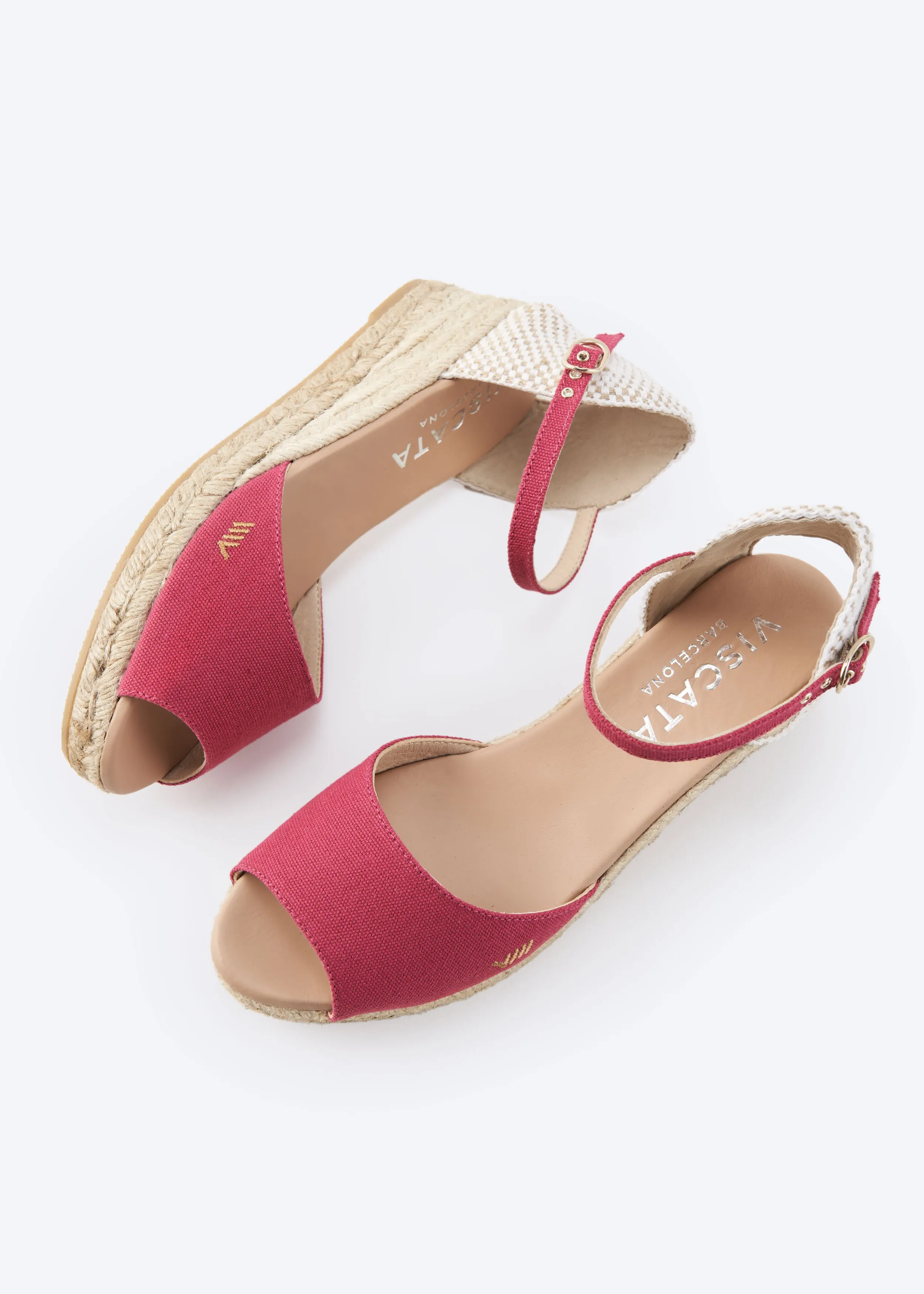 Cavall Limited Edition Canvas Espadrille Sandal Wedges