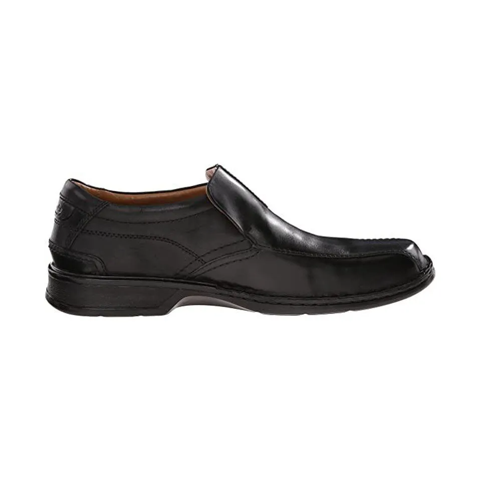 Clarks Men's Escalade Step Black Leather
