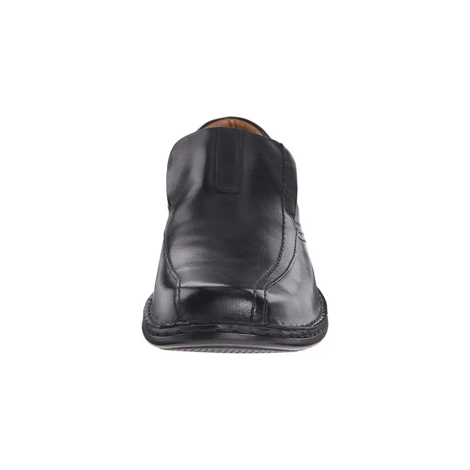 Clarks Men's Escalade Step Black Leather
