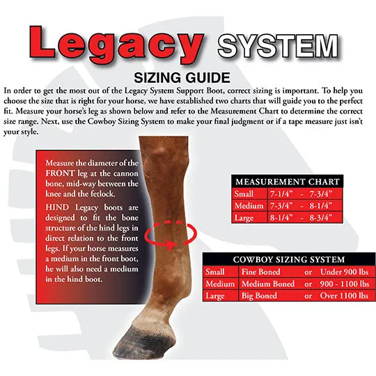Classic Equine Legacy2 Hind Protective Boots- Chocolate