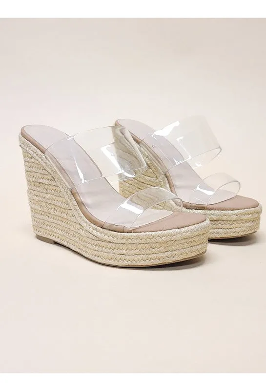 Clear Espadrille
