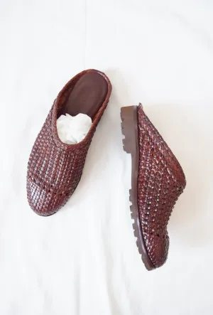 Cole Haan Indian-Style Leather Slides | Men's US 8.5, Women's 10.5