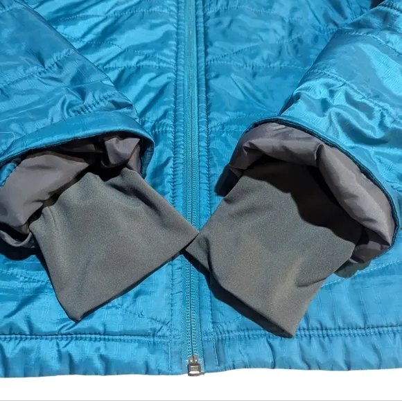 Columbia Omni Heat Blue Camo Full Zip Up Winter Jacket Men’s XL