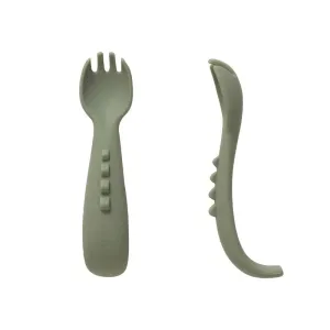 Comfy Grip Silicone FORKS 2PK - 6M  3 colours