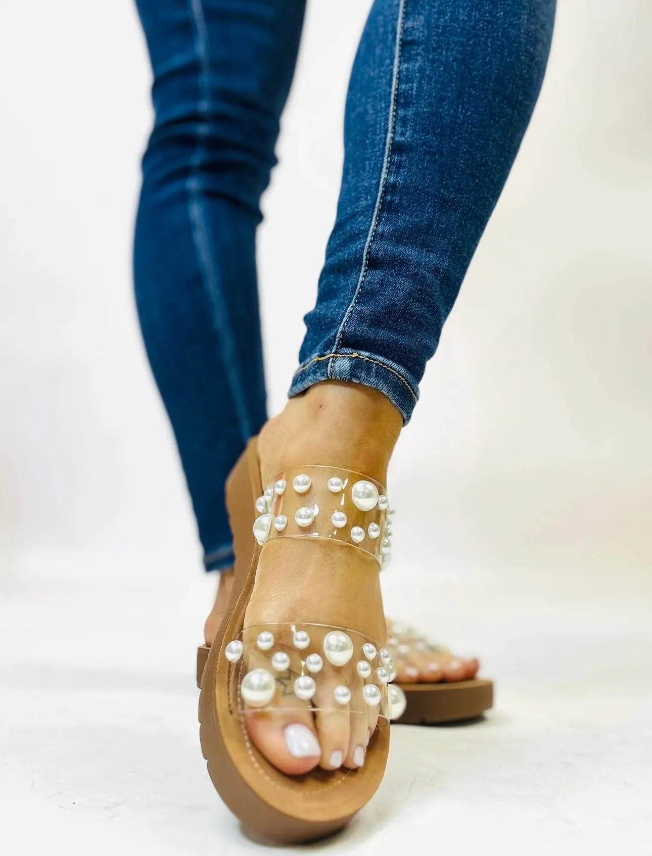 Corky's Clear Bad Romance Sandals