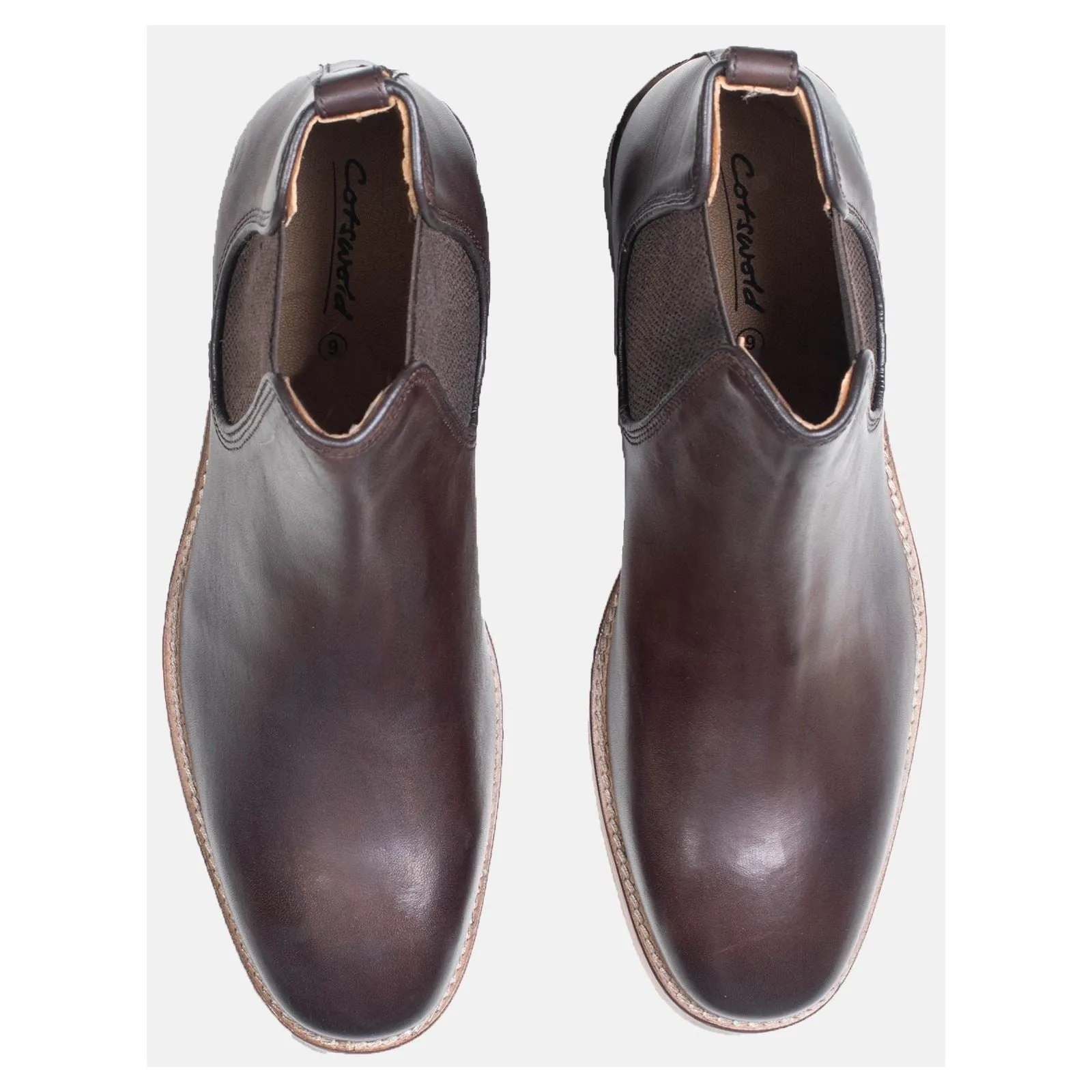 Cotswold Men Boots - Corsham Chelsea Boot in 2 Colours, 6-12