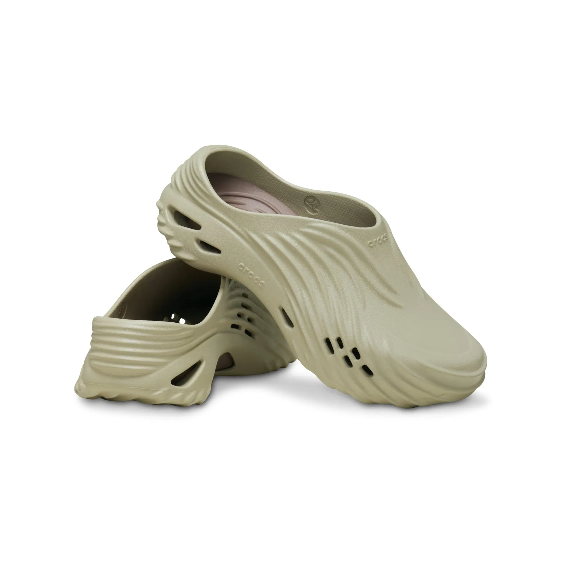 Crocs Mens Echo Wave "Moth" Sandal Clogs
