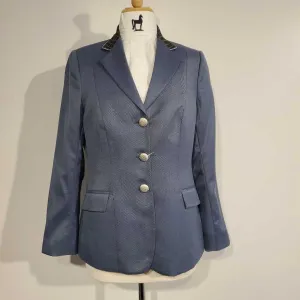 Custom Slate Blue / Silver Hunt Coat