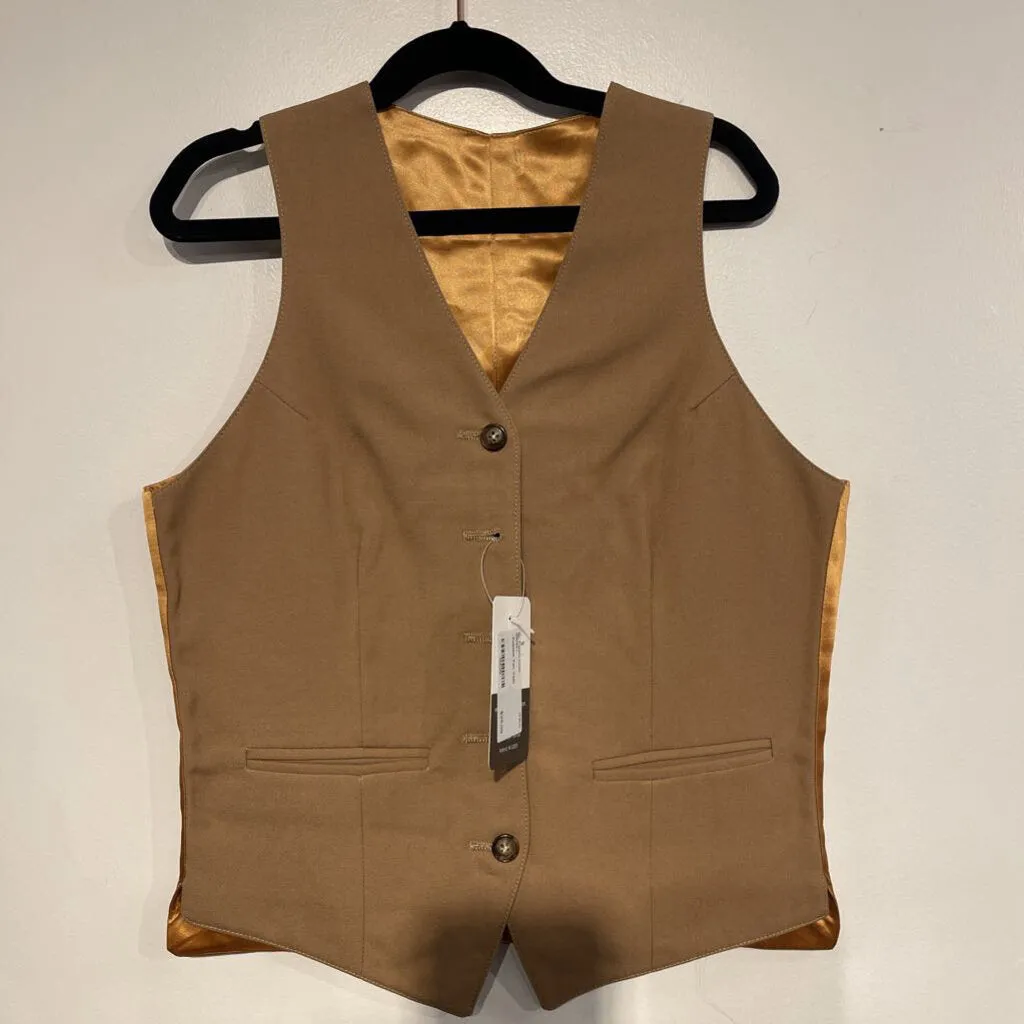 Custom Tan Vest
