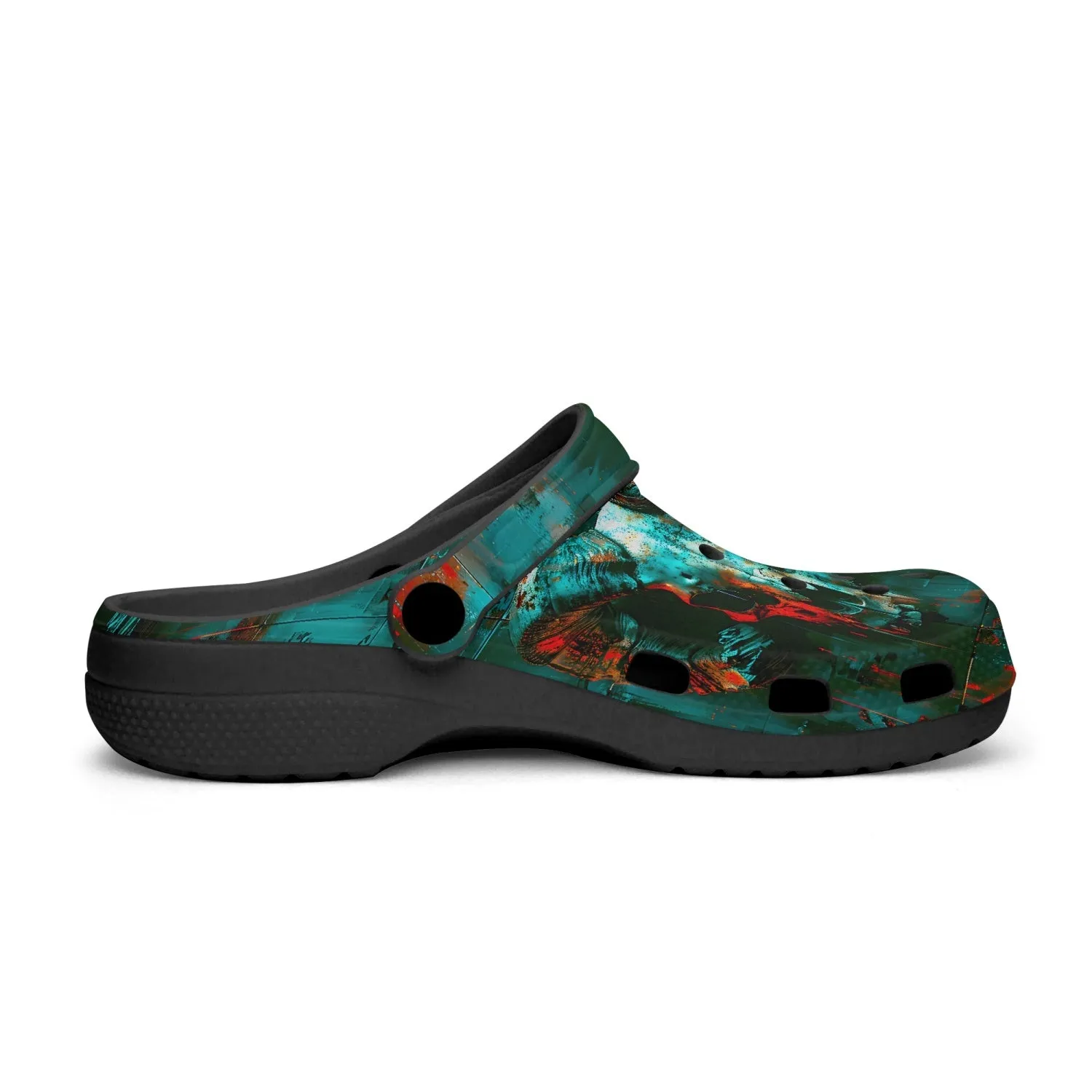 Demon Skull Rok-Clogs
