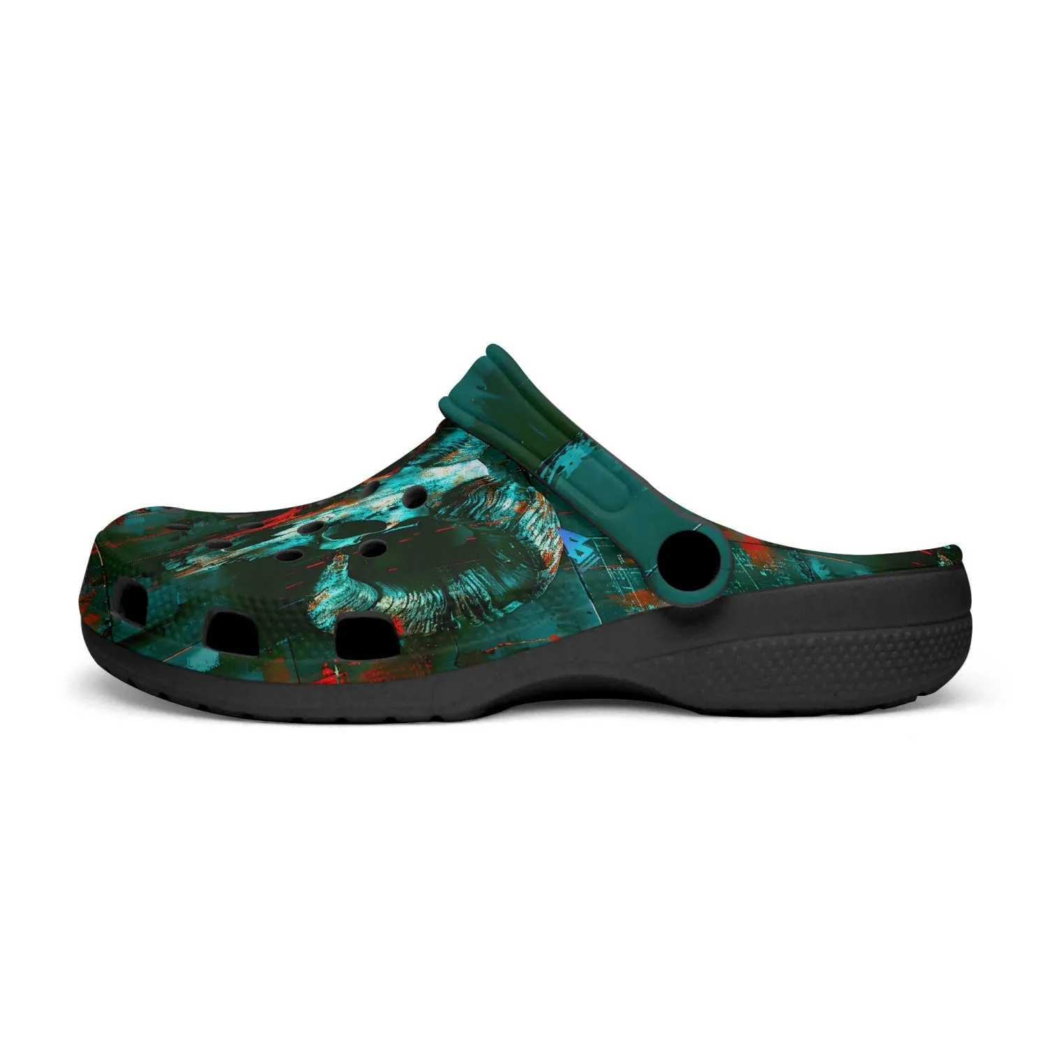 Demon Skull Rok-Clogs