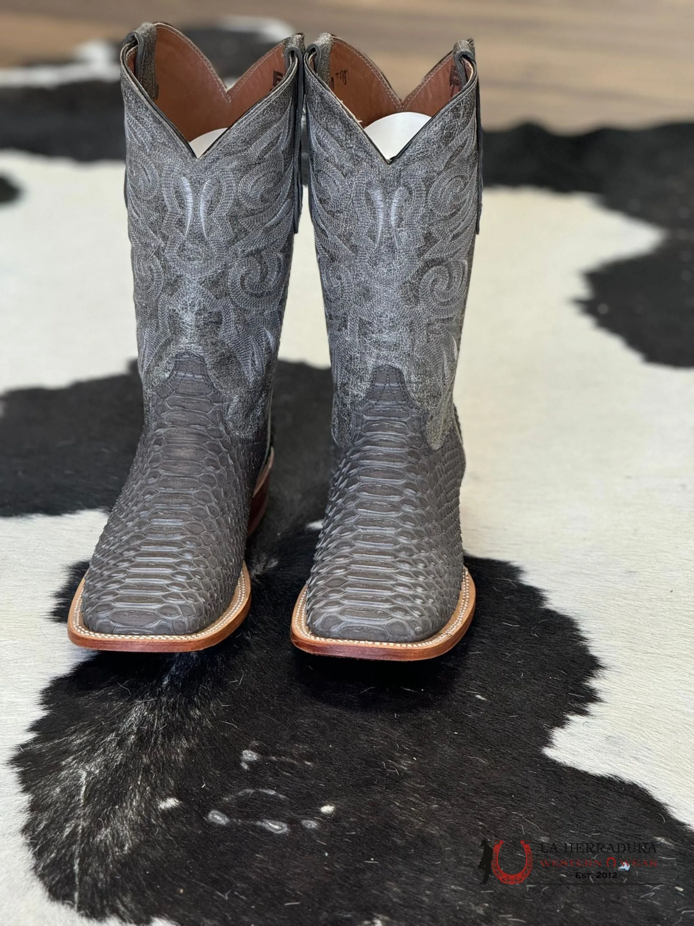 DILIGENCIA ALL GREY CLARO NOBUCK PYTHON BOOT