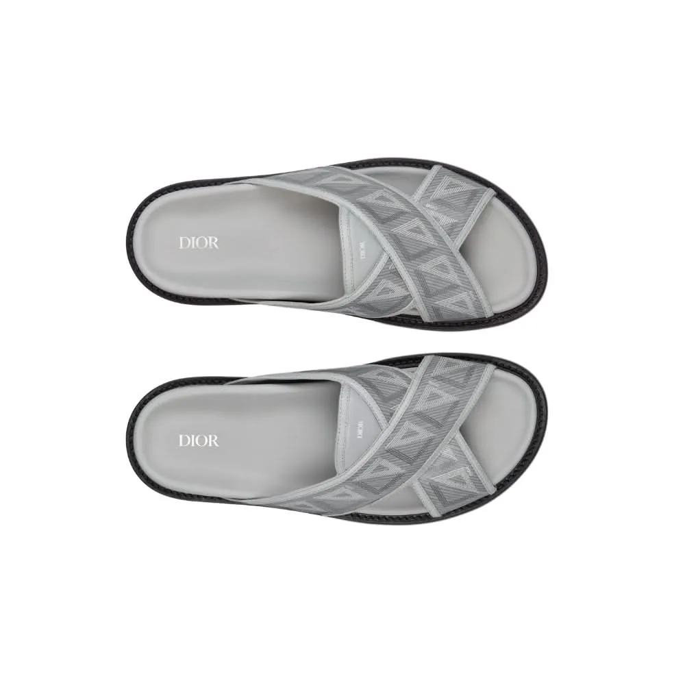 Dior Aqua Sandal 'CD Diamond - Grey'