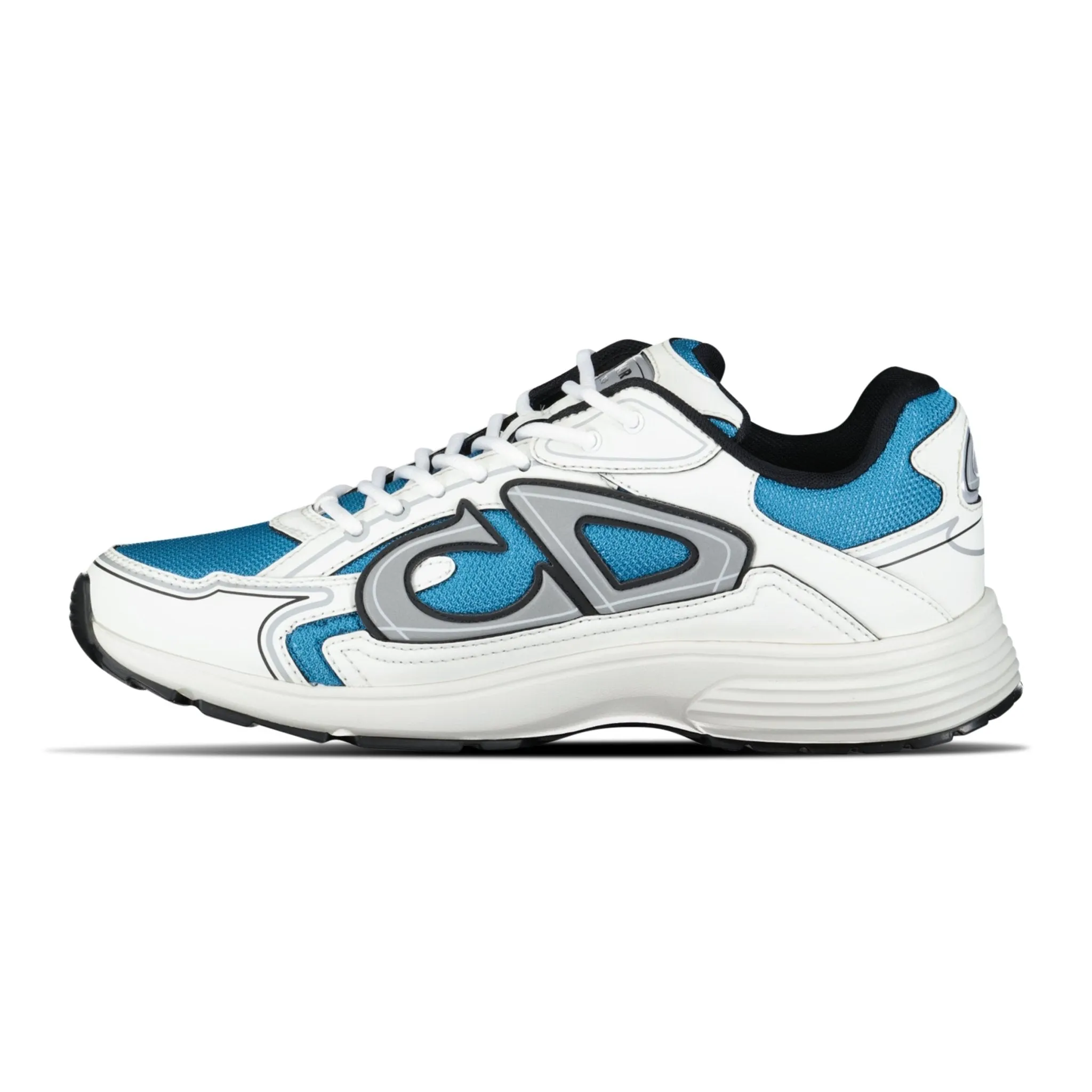 DIOR B30 TRAINERS WHITE/BLUE