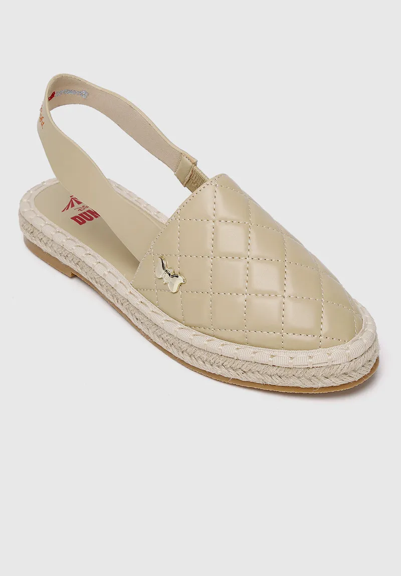 Disney Dumbo Dreams Take Flight Rounded Toe Slip Ons & Espadrilles (Light Yellow)
