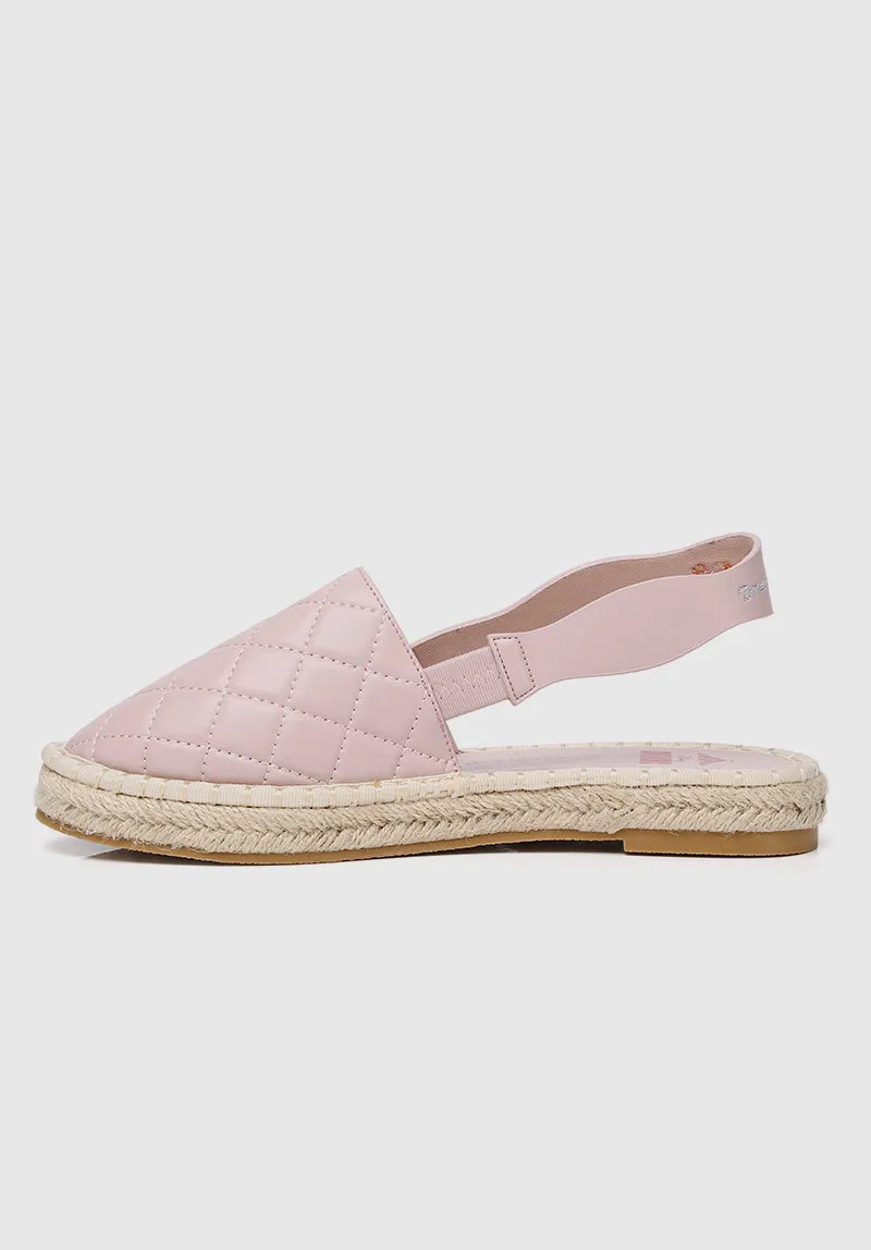 Disney Dumbo Dreams Take Flight Rounded Toe Slip Ons & Espadrilles (Pink)