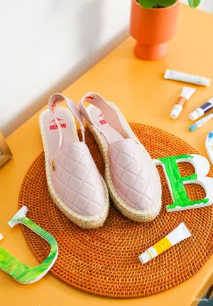 Disney Dumbo Dreams Take Flight Rounded Toe Slip Ons & Espadrilles (Pink)