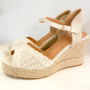 Ditch Crochet Espadrille Wedge