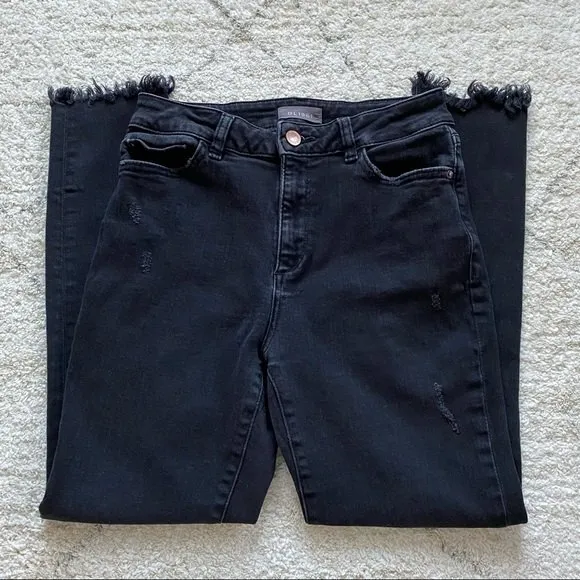 DL1961 Farrow Cropped High Rise Skinny in Montgomery Size 26