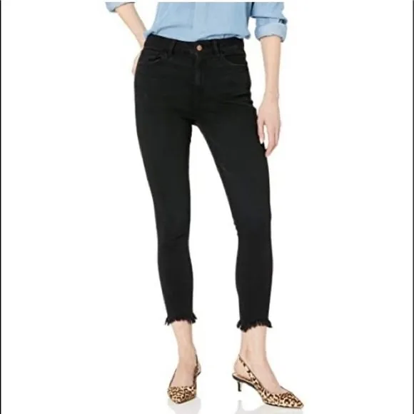 DL1961 Farrow Cropped High Rise Skinny in Montgomery Size 26