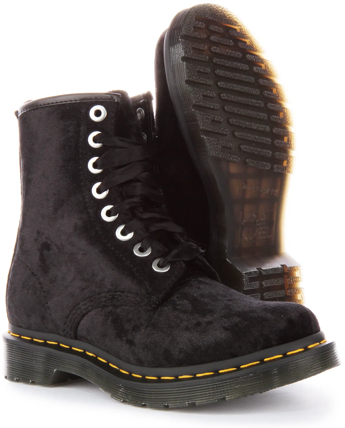 Dr Martens Vegan 1460 In Black For Women