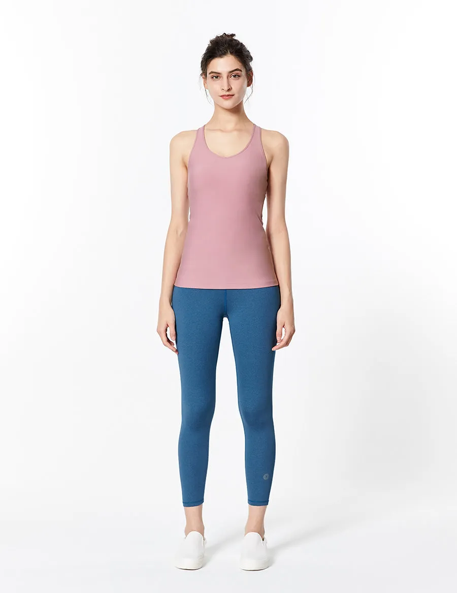 easyoga LA-VEDA Spiry Freedom Tank3 - P14 Dusty Rose Purple