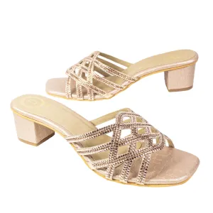Fiona Heels S52H - Rose Two Tone