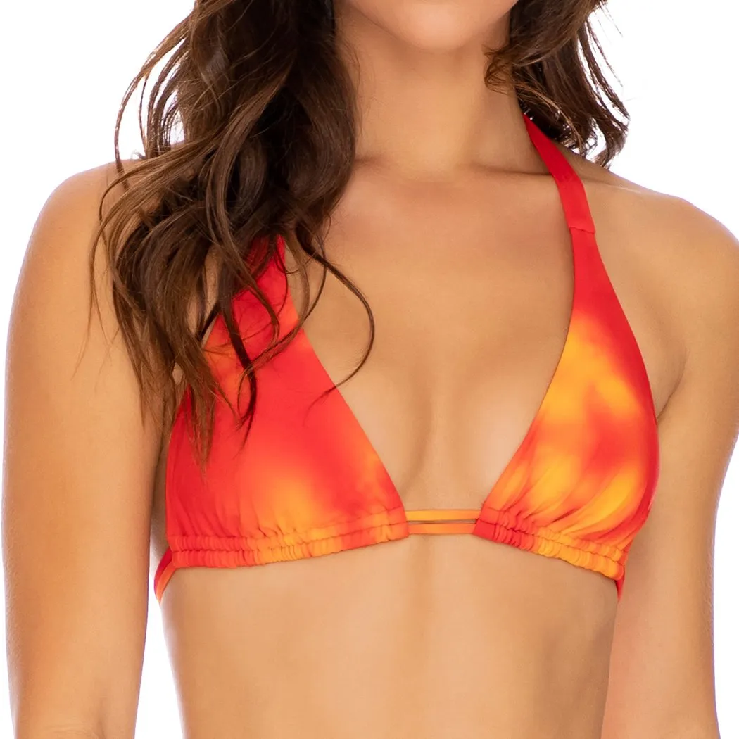 FIRE DANCER - Triangle Halter Top